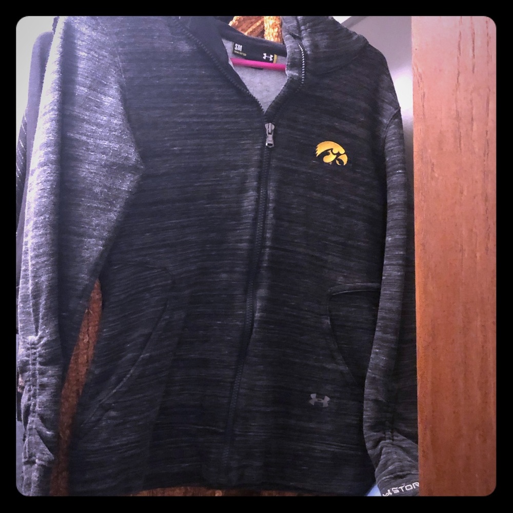 Zip up Iowa sweatshirt
